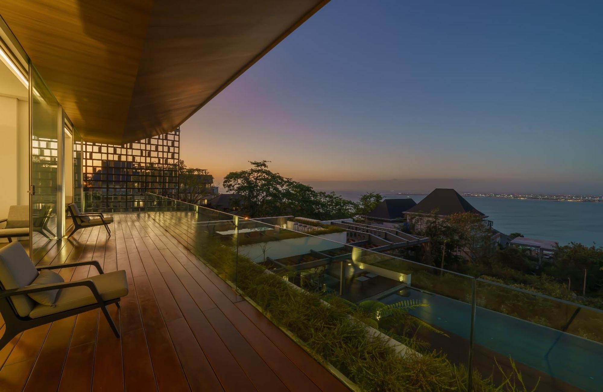 Beyond The Sea - Luxe Sea View Villa In Jimbaran Exteriér fotografie