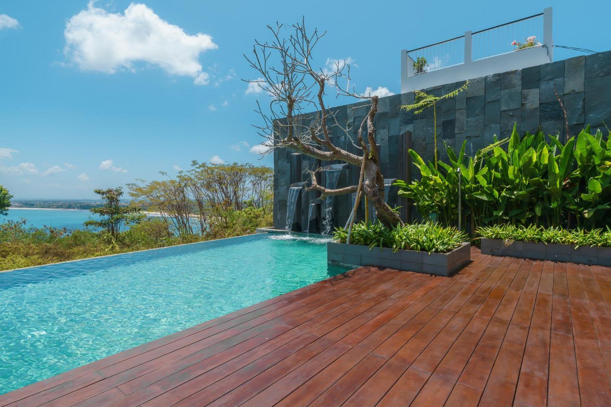Beyond The Sea - Luxe Sea View Villa In Jimbaran Exteriér fotografie