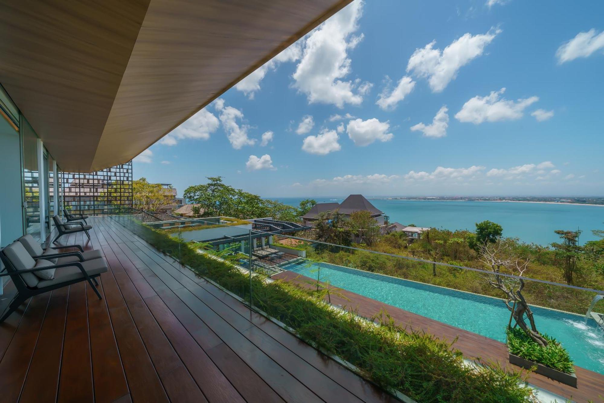 Beyond The Sea - Luxe Sea View Villa In Jimbaran Exteriér fotografie