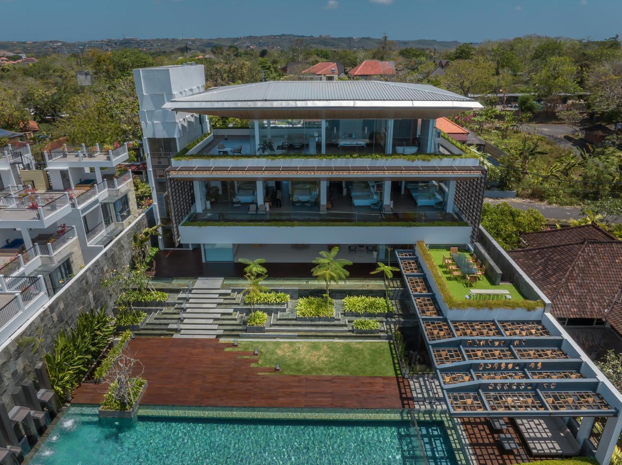 Beyond The Sea - Luxe Sea View Villa In Jimbaran Exteriér fotografie
